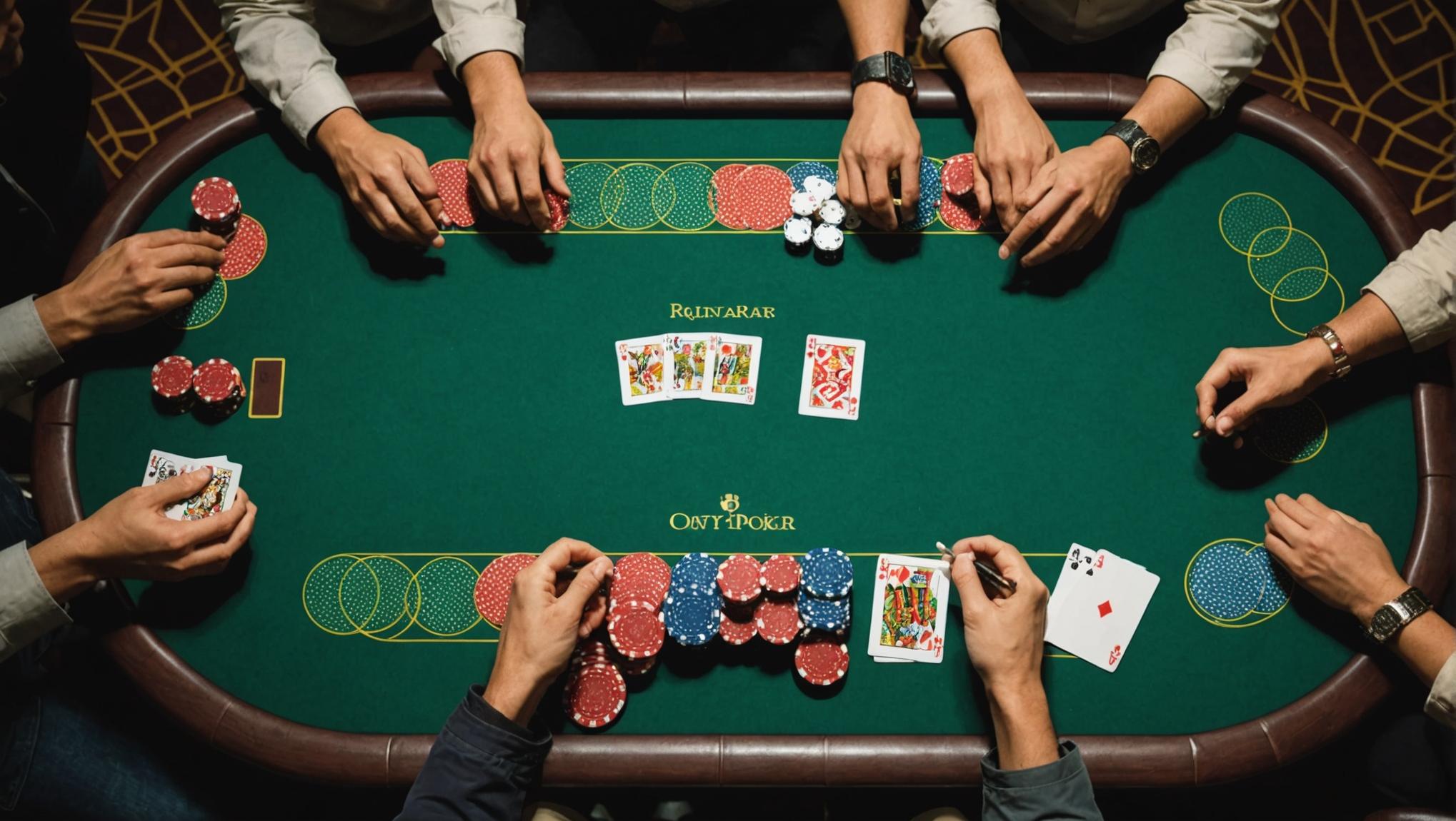 Các Vòng Cược Trong Poker